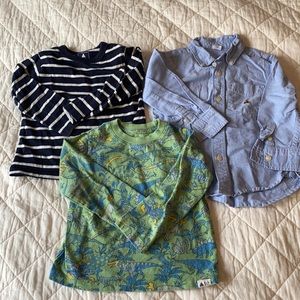 🎉 Bundle of 3 Gap long sleeved shirts